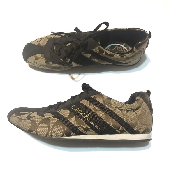Coach brown shoes Clearance